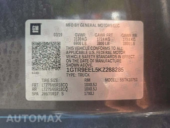 2019 GMC Sierra 1500 AT4 Extended Cab Medium Bed 4SB - miniatura 2