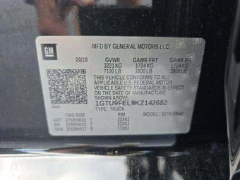 2019 GMC Sierra 1500 Denali Crew Cab Short Bed 5SA - miniatura 4