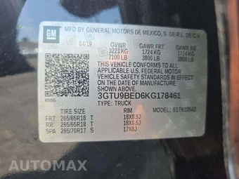 2019 GMC Sierra 1500 SLE Crew Cab Short Bed 3SA - miniatura 2