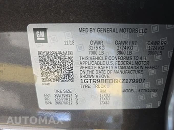 2019 GMC Sierra 1500 SLE Extended Cab Medium Bed 3SA - miniatura 14