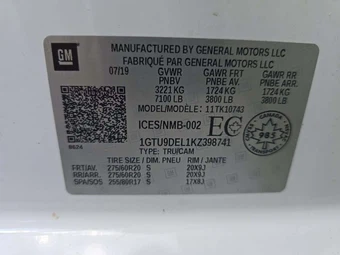 2019 GMC Sierra 1500 SLT Crew Cab Medium Bed - miniatura 2