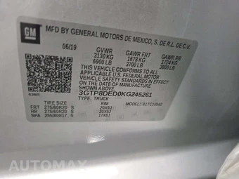2019 GMC Sierra 1500 SLT Crew Cab Short Bed 4SA - miniatura 5