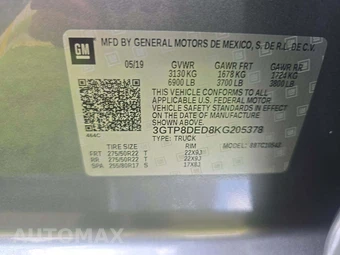 2019 GMC Sierra 1500 SLT Crew Cab Short Bed 4SA - miniatura 5
