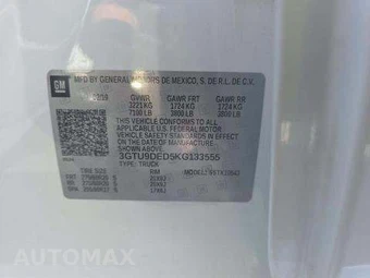 2019 GMC Sierra 1500 SLT Crew Cab Short Bed 4SA - miniatura 5
