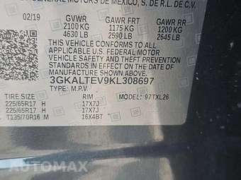2019 GMC Terrain SLE 3SA – miniatura 2