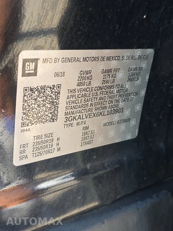 2019 GMC Terrain SLT 4SA – miniatura 14