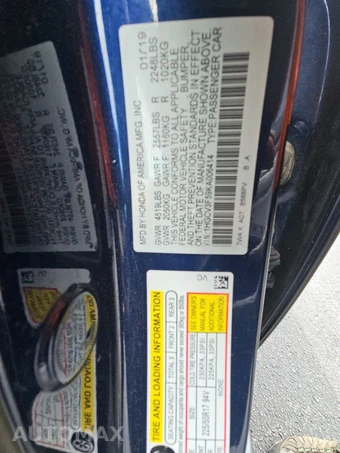 2019 Honda Accord Hybrid EX-L - miniatura 14