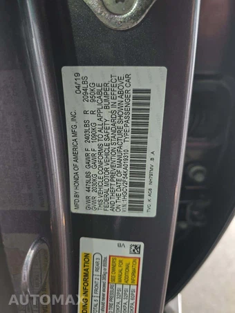 2019 Honda Accord Sedan EX-L 2.0T - miniatura 5