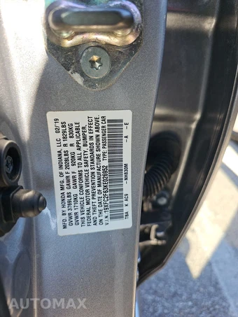2019 Honda Civic Sedan LX - miniatura 14