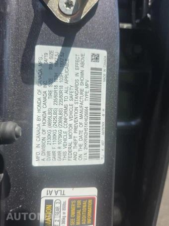 2019 Honda CR-V EX - miniatura 18
