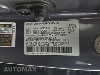 2019 Honda CR-V EX-L - miniatura 14