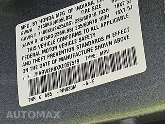2019 Honda CR-V EX-L - miniatura 14