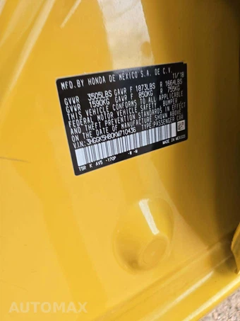 2019 Honda Fit EX - miniatura 5