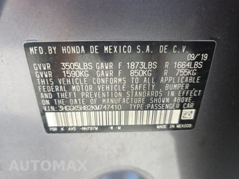 2019 Honda Fit EX - miniatura 14