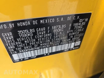 2019 Honda Fit EX - miniatura 15