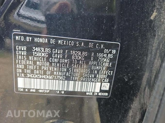 2019 Honda Fit LX - miniatura 2