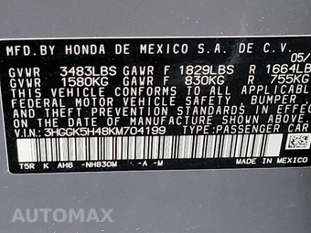 2019 Honda Fit LX - miniatura 14