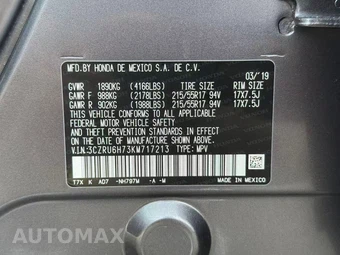 2019 Honda HR-V EX-L - miniatura 26