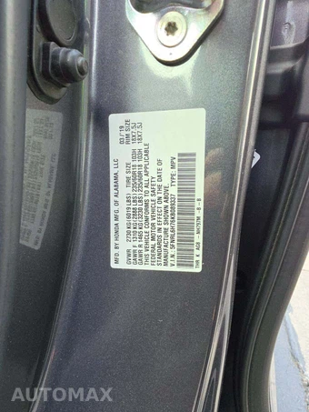 2019 Honda Odyssey EX-L w/Navigation 118.1" WB - miniatura 5