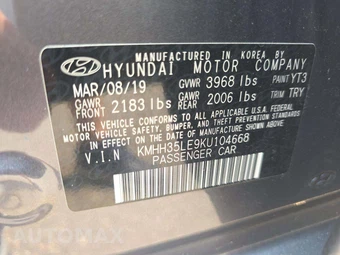 2019 Hyundai Elantra GT Hatchback – miniatura 5
