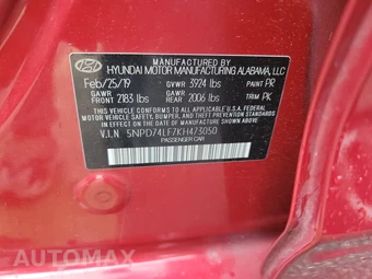 2019 Hyundai Elantra SE Sedan – miniatura 14