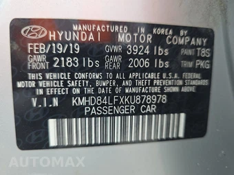 2019 Hyundai Elantra SEL Sedan - miniatura 14
