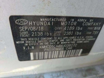 2019 Hyundai Ioniq Electric Limited - miniatura 5