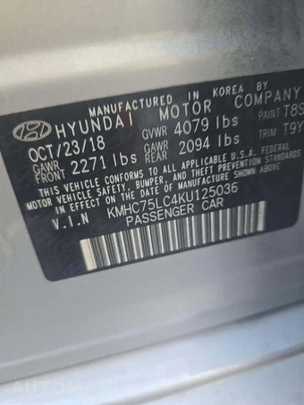 2019 Hyundai Ioniq Hybrid SEL - miniatura 5