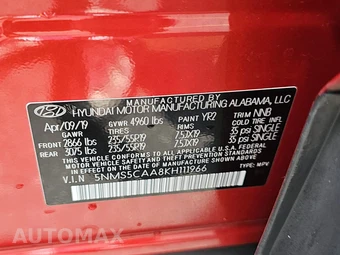 2019 Hyundai Santa Fe Limited - miniatura 14