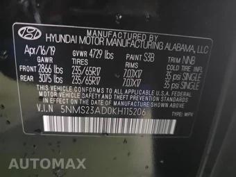 2019 Hyundai Santa Fe SE – miniatura 18