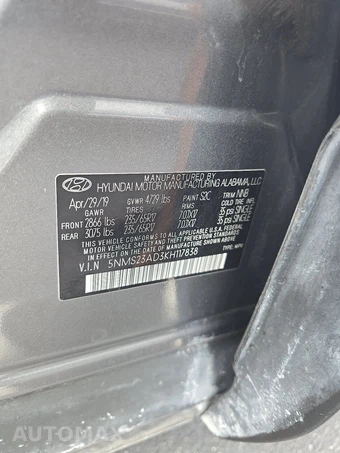 2019 Hyundai Santa Fe SE - miniatura 14