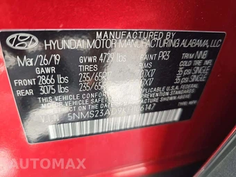 2019 Hyundai Santa Fe SE – miniatura 5