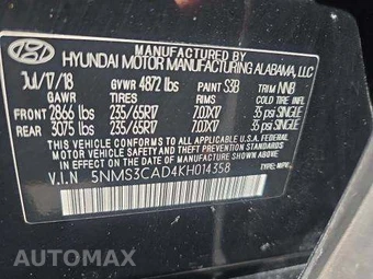 2019 Hyundai Santa Fe SEL – miniatura 5