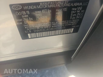 2019 Hyundai Santa Fe SEL Plus – miniatura 14