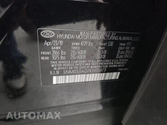 2019 Hyundai Santa Fe Ultimate – miniatura 14