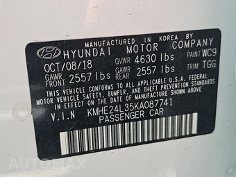 2019 Hyundai Sonata Hybrid SE – miniatura 15