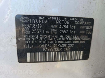 2019 Hyundai Sonata Plug-In Hybrid Limited - miniatura 5