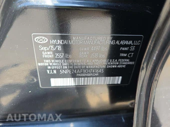 2019 Hyundai Sonata SE – miniatura 5