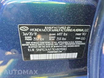 2019 Hyundai Sonata SE – miniatura 2