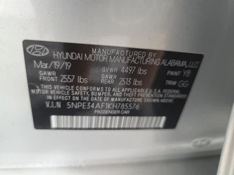 2019 Hyundai Sonata SEL - miniatura 15