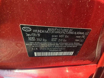2019 Hyundai Sonata SEL - miniatura 5