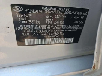 2019 Hyundai Sonata SEL – miniatura 5