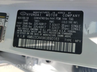 2019 Hyundai Tucson SE – miniatura 14