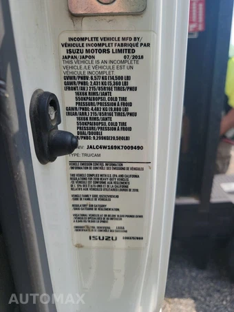 2019 Isuzu NPR HD Base Low Tilt – miniatura 13