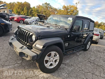 2019 Jeep Wrangler Unlimited Sport S - car from the USA, Manheim Buy-Now listing at AUTOMAX