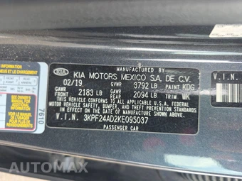 2019 Kia Forte LXS - miniatura 14
