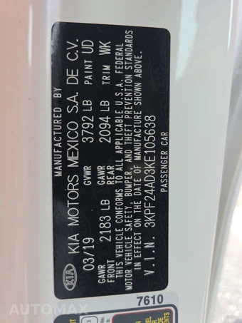 2019 Kia Forte LXS – miniatura 14