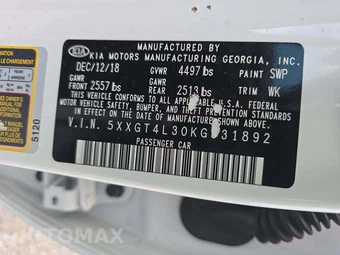 2019 Kia Optima LX – miniatura 2