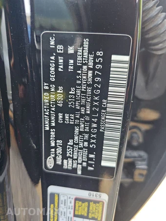 2019 Kia Optima SX Turbo – miniatura 14