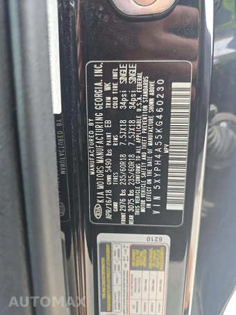 2019 Kia Sorento EX V6 - miniatura 2